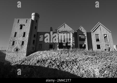 Slains Castle, Cruden Bay, Aberdeenshire, Schottland, UK Stockfoto