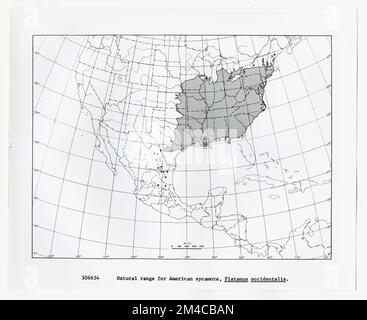 Karten und Karten – Alle Status. Fotografien zu National Forests, Resource Management Practices, Personal sowie Kultur- und Wirtschaftsgeschichte Stockfoto