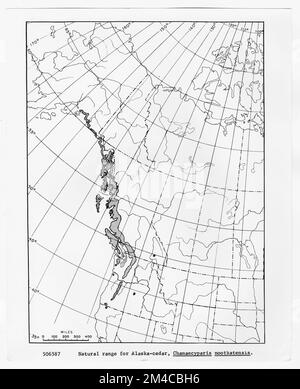 Karten und Karten – Alle Status. Fotografien zu National Forests, Resource Management Practices, Personal sowie Kultur- und Wirtschaftsgeschichte Stockfoto