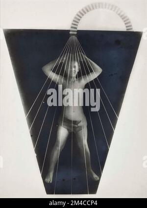 GUSTAV KLUCIS (1895-1938) IN DER DUSCHE, 1926 Stockfoto