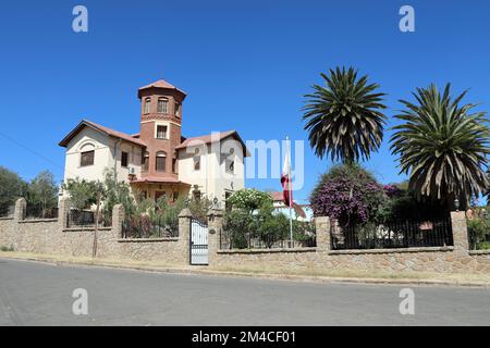 Botschaft des Staates Katar in Asmara Stockfoto