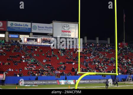 Toyota Stadion in der Halbzeit des Fußballspiels Frisco Bowl 2022 im Toyota Stadium am Samstag, den 17. Dezember 2022, in Frisco, Texas. (Eddie Kelly/ Stockfoto