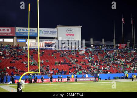 Toyota Stadion in der Halbzeit des Fußballspiels Frisco Bowl 2022 im Toyota Stadium am Samstag, den 17. Dezember 2022, in Frisco, Texas. (Eddie Kelly/ Stockfoto