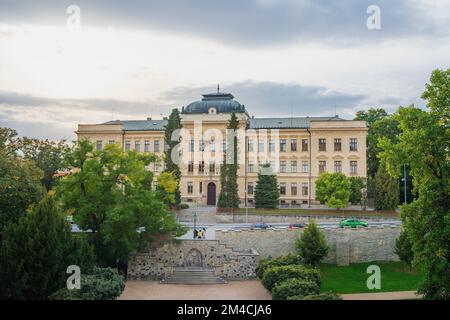 Zizkov Grundschule - Kutna Hora, Tschechische Republik Stockfoto