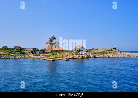 Auf den Ertholmen-Inseln, Frederiksö und Christiansö, Ertholmene, Dänemark. Stockfoto