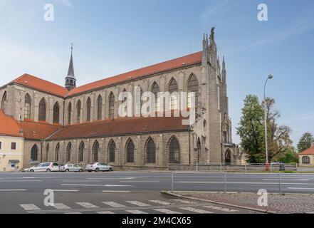 Kathedrale von Sedlec (Kirche der Himmelfahrt unserer Frau und Johannes des Täufers) - Kutna Hora, Tschechische Republik Stockfoto