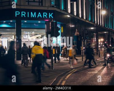 Primark Geschäfte in Manchester. Stockfoto