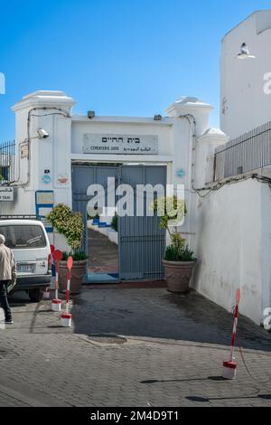 Ein alter jüdischer Friedhof in Tanger Stockfoto