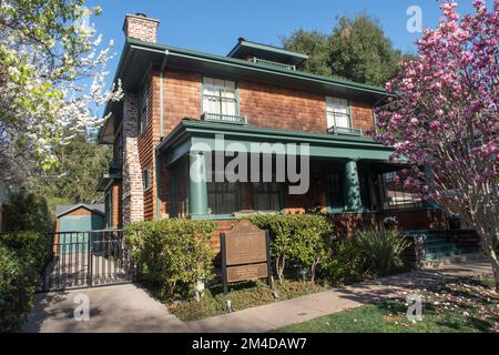 Kosnidierte den Geburtsort von Silicon Valley in 367 Addison Ave, Palo Alto, CA 94301 Stockfoto