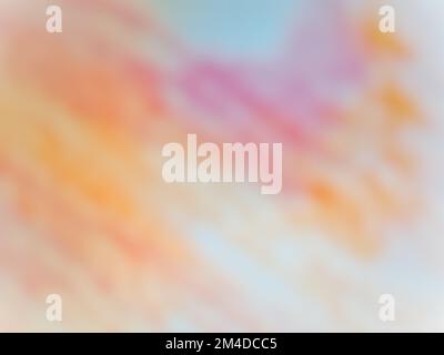 Menschliches Gesicht durch Vorstellungskraft abstrakter Gefühle. Stockfoto