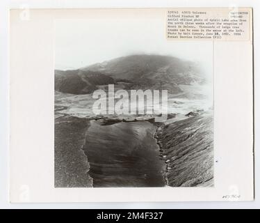 Vulkane - Nach Mount St. Helens Eruption - Washington. Fotografien zu National Forests, Resource Management Practices, Personal sowie Kultur- und Wirtschaftsgeschichte Stockfoto