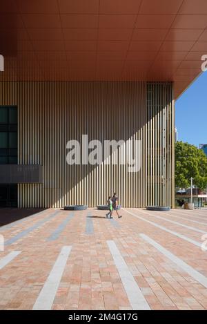 Perth, Australien - WA Museum Boola Bardip von Oma und Hassell Stockfoto