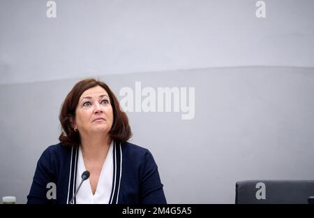 DEN HAAG - Niederlande, DEN HAAG - Minister Conny Helder (Langzeitpflege und Sport) während einer Debatte im Repräsentantenhaus über den umstrittenen Deal mit der Gesichtsmaske. Zu den Diskussionen gehört Deloittes Bericht über den Deal mit der Gesichtsmaske. ANP PHIL NIJHUIS niederlande raus - belgien raus Stockfoto