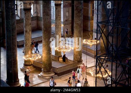 Hagia Sophia große Moschee in Istanbul Türkei, vbvanbree Fotografie. Stockfoto