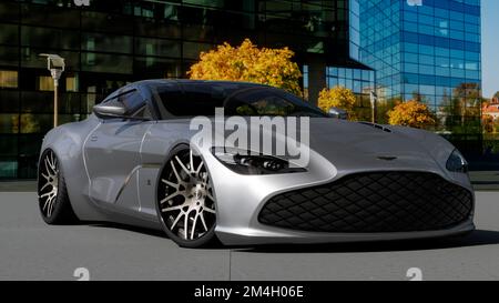 Aston Martin Vanquish Zagato Stockfoto