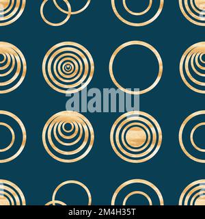 Abstraktes nahtloses Aquarell-Muster mit handbemalten geometrischen Formen. Modernes Digitalpapier für moderne Kunst. Zeitgenössische Kunst. Sammelalben-Design, Wandtafel Stockfoto