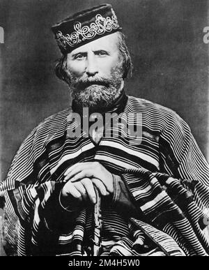 Gebrüder Alinari - Giuseppe Garibaldi, ein italienischer Soldat - 1866. Stockfoto