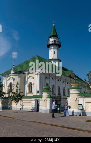 Altes Tartastan-Viertel, UNESCO-Weltkulturerbe, Kasan, Republik Tartastan, Russland Stockfoto