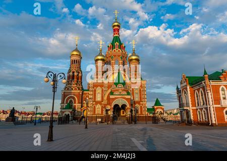 Verkündigungskathedrale, Yoshkar-Ola, Russland Stockfoto