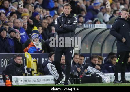 Leeds, Großbritannien. 21.. Dezember 2022. Jesse Marsch Manager von Leeds United während des Mid Season Friendly Match Leeds United gegen Monaco auf der Elland Road, Leeds, Großbritannien, 21.. Dezember 2022 (Foto von James Heaton/News Images) in Leeds, Großbritannien, am 12./21. Dezember 2022. (Foto: James Heaton/News Images/Sipa USA) Guthaben: SIPA USA/Alamy Live News Stockfoto