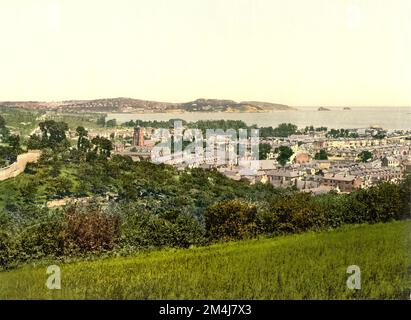 1890 CA , DEVON , ENGLAND , GROSSBRITANNIEN : PAINGNTON UND TORQUAY . Unbekannter Fotograf, Fotodruck von Detroit Publishing Company, 1905 ca. - GRAND BRETAGNA - AUSSICHT - FOTOSTORICHE - GESCHICHTE - GEOGRAFIEN - GEOGRAFIE - ARCHITETTURA - ARCHITEKTUR - PANORAMA - LANDSCHAFT - OTTOCENTO - 800 - '800 - EPOCA VITTORIANA - VICTORIAN HERA - MEER - MARE --- ARCHIVIO GBB Stockfoto
