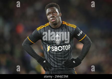 Leeds, Großbritannien. 21.. Dezember 2022. Wilfried Gnonto #29 von Leeds United während des Mid Season Friendly Match Leeds United vs Monaco in Elland Road, Leeds, Großbritannien, 21.. Dezember 2022 (Foto von James Heaton/News Images) in Leeds, Großbritannien, am 12./21. Dezember 2022. (Foto: James Heaton/News Images/Sipa USA) Guthaben: SIPA USA/Alamy Live News Stockfoto