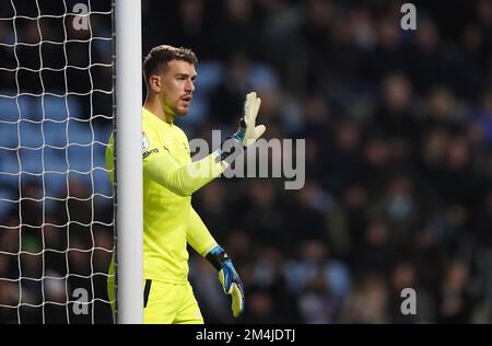 Torwart Alex Palmer aus West Bromwich Albion während der Sky Bet Championship in der Coventry Building Society Arena in Coventry. Bilddatum: Mittwoch, 21. Dezember 2022. Stockfoto