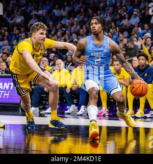 Charlotte, NC, USA. 21. Dezember 2022. Während der ersten Hälfte des Jumpman Invitational 2022 im Spectrum Center in Charlotte, NC. (Scott Kinser/CSM). Kredit: csm/Alamy Live News Stockfoto