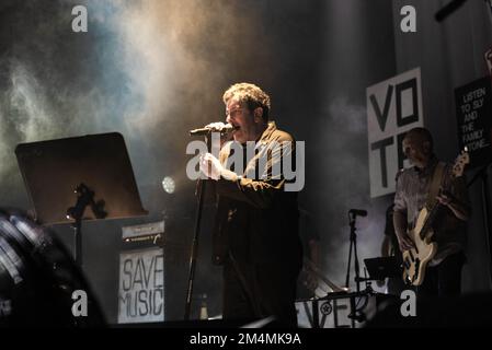 Eine Sammlung von Bildern von The Specials, Play Brighton Dome, April 2019 Stockfoto
