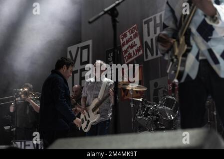 Eine Sammlung von Bildern von The Specials, Play Brighton Dome, April 2019 Stockfoto