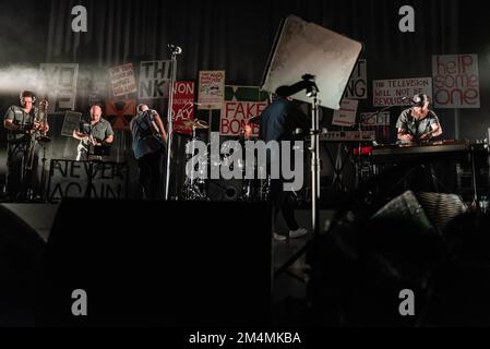 Eine Sammlung von Bildern von The Specials, Play Brighton Dome, April 2019 Stockfoto