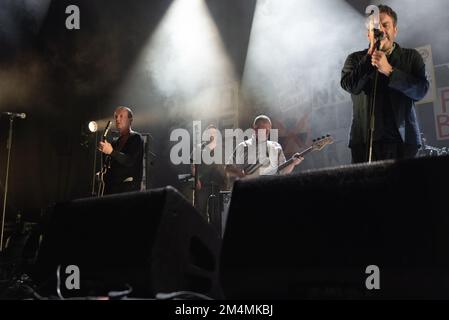 Eine Sammlung von Bildern von The Specials, Play Brighton Dome, April 2019 Stockfoto