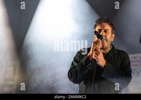 Eine Sammlung von Bildern von The Specials, Play Brighton Dome, April 2019 Stockfoto