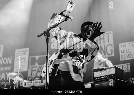 Eine Sammlung von Bildern von The Specials, Play Brighton Dome, April 2019 Stockfoto