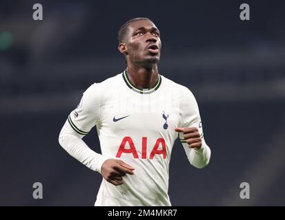 Tottenham Hotspur's Yves Bissouma während des Freundschaftsspiels zwischen Tottenham Hotspur und Nizza im Tottenham Hotspur Stadium in London, Großbritannien, Stockfoto