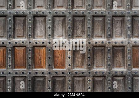 Hölzerne Tore - St Pauls Cathedral - City of London Stockfoto