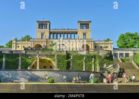 Orangery Palace, Schlosspark Sanssouci, Potsdam, Brandenburg, Deutschland Stockfoto