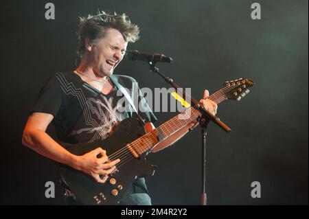 Austin City Limits – Muse in Konzert Stockfoto