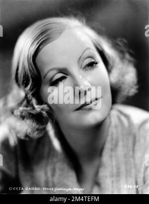 GRETA GARBO 1930 Portrait von CLARENCE SINCLAIR BULL Publicity für Metro Goldwyn Mayer Stockfoto