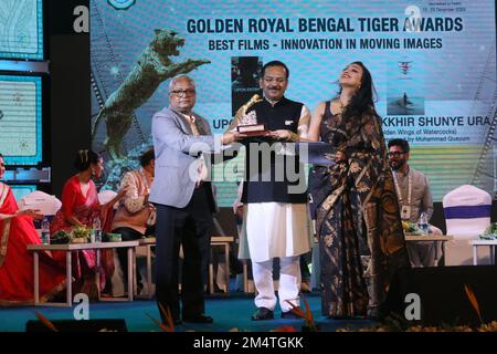 22. Dezember 2022, Kalkutta, Westbengalen, Indien: Das Internationale Filmfestival von Kolkata 28. (Kreditbild: © Dipa Chakraborty/Pacific Press via ZUMA Press Wire) Stockfoto
