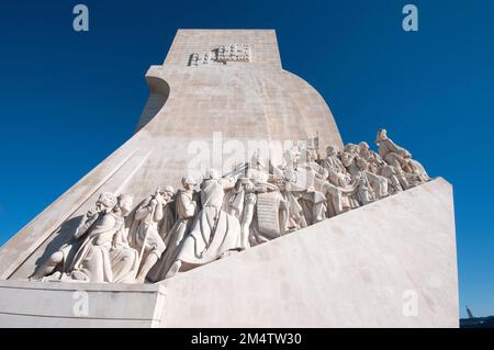 Padrao dos Descobrimentos (Denkmal der Entdeckungen) im Stadtteil Belem, Lissabon, Portugal Stockfoto