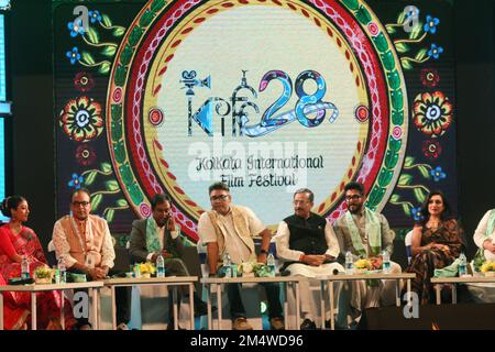 Kalkutta, Indien. 22. Dezember 2022. (12/22/2022) Internationales Filmfestival Kolkata 28. (Foto: Dipa Chakraborty) Kredit: SIPA USA/Alamy Live News Stockfoto