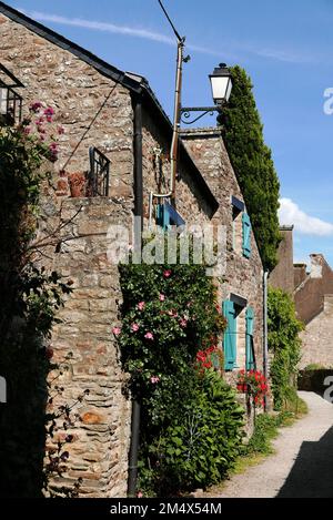 La Ferte-Bernard, Altstadt, Morbihan, Bretagne, Bretagne, Bretagne, Frankreich, Europa Stockfoto