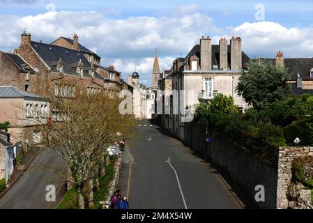 La Ferte-Bernard, Altstadt, Morbihan, Bretagne, Bretagne, Bretagne, Frankreich, Europa Stockfoto