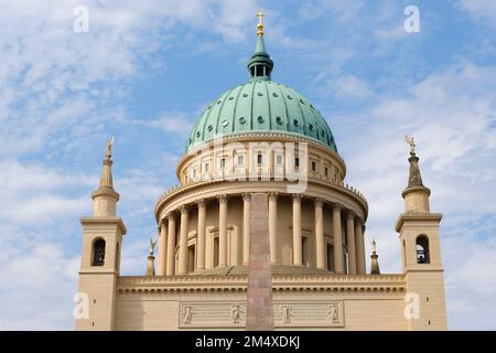 Deutschland, Brandenburg, Potsdam, Dom der Nikolaikirche Stockfoto