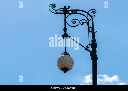Vintage Straßenlaterne Stockfoto