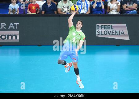 Jan Kozamernik (Slowenien). Volleyball-Weltmeisterschaft 2022. Viertelfinale Stockfoto