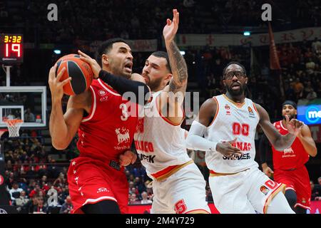 Mailand, Italien. 23. Dezember 2022. <rdf:li XML:lang='x-default'/ im Jahr EA7 Emporio Armani Milano vs Monaco, Basketball Euroleague Championship in Mailand, Italien, Dezember 23 2022 Kredit: Independent Photo Agency/Alamy Live News Stockfoto