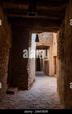 Die Altstadt von Al Ula, Königreich Saudi-Arabien Stockfoto