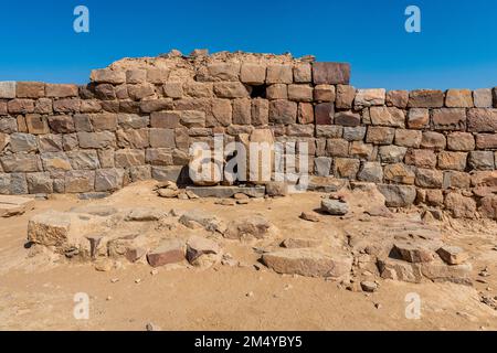 Al Ukhdud Archäologische Stätte, Najran, Königreich Saudi-Arabien Stockfoto